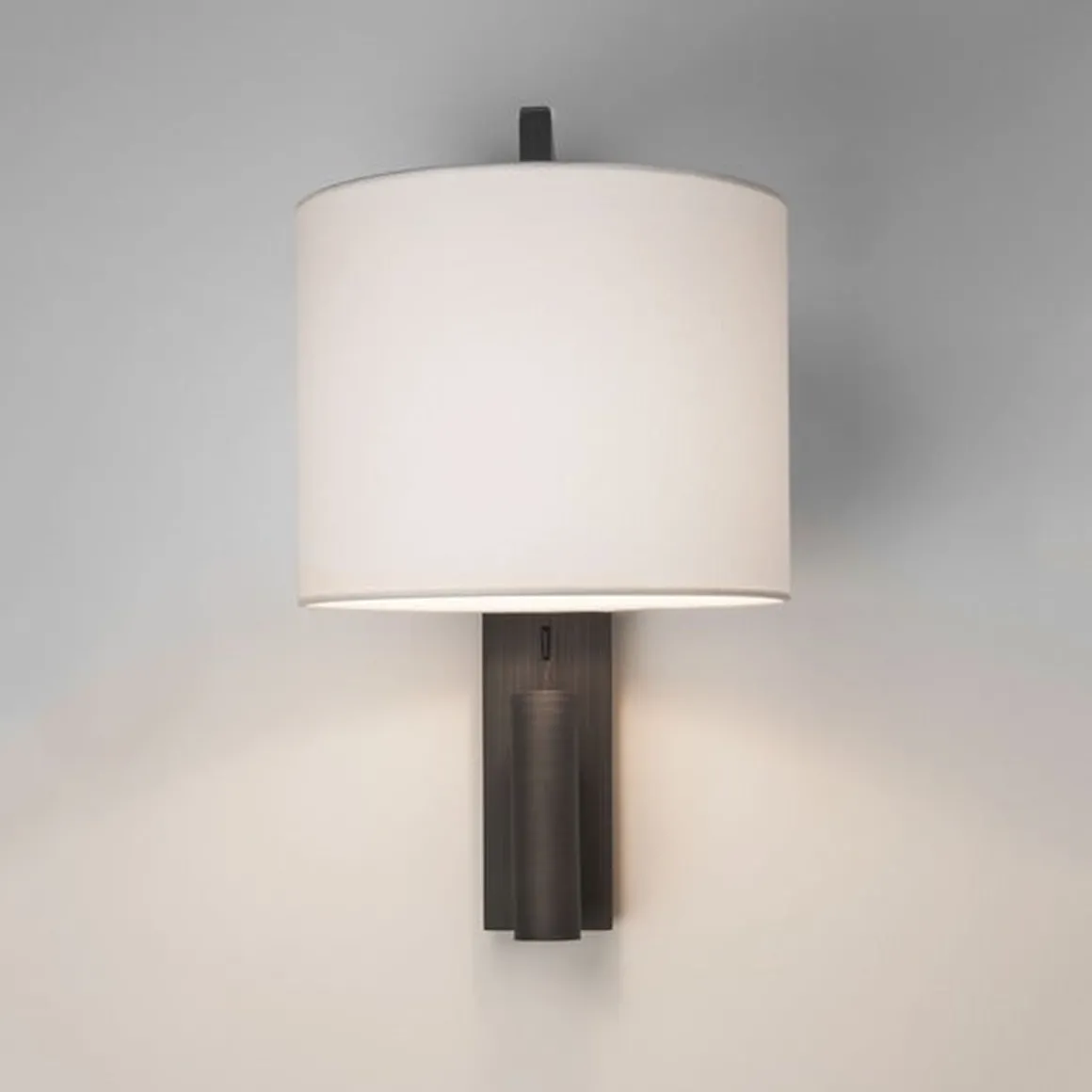 Ravello LED Reader vegglampe rund skjerm