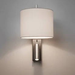 Ravello LED Reader vegglampe rund skjerm