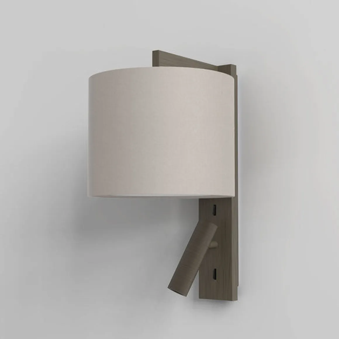 Ravello LED Reader vegglampe rund skjerm