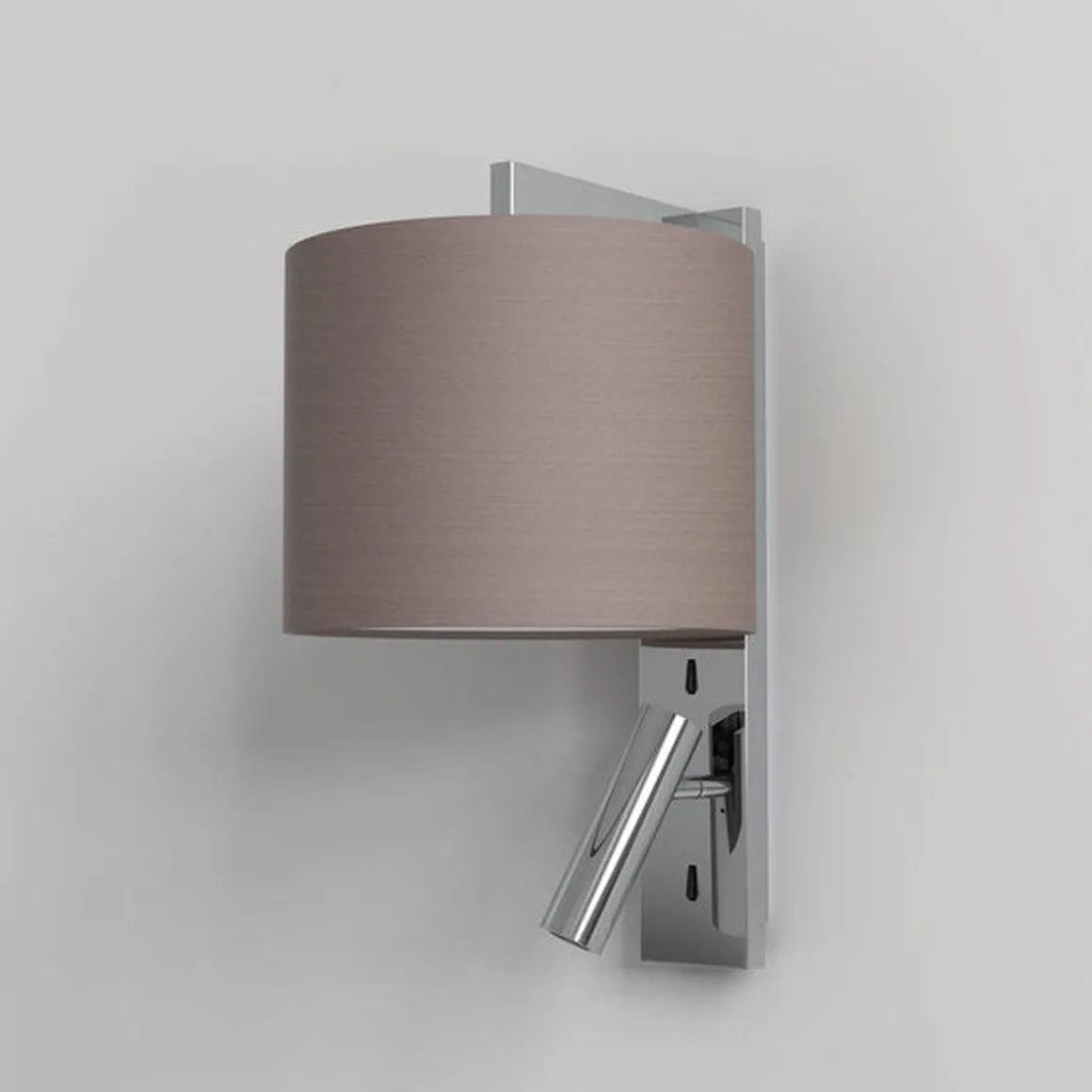 Ravello LED Reader vegglampe rund skjerm