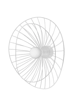 Ray tak/vegglampe - Hvit