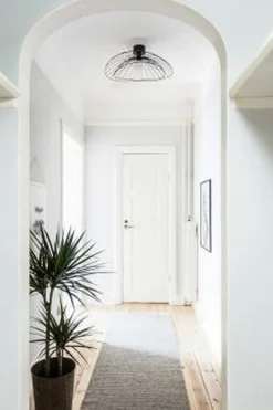 Ray tak/vegglampe - Svart