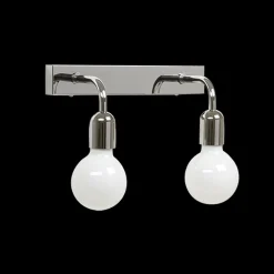 Regal dobbel vegglampe IP44 E27