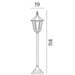 Rimini blomsterstolpe 404