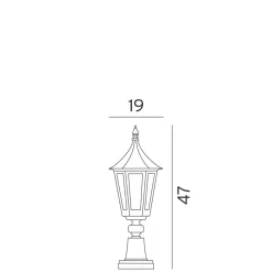 Rimini portstolpe 250