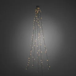 Ring slynge for juletre 5x50 LED 300 cm - Amber