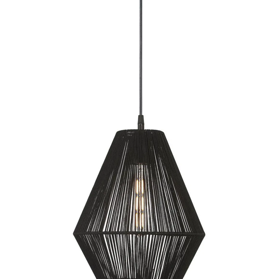 Rio takpendel 28 cm - Svart