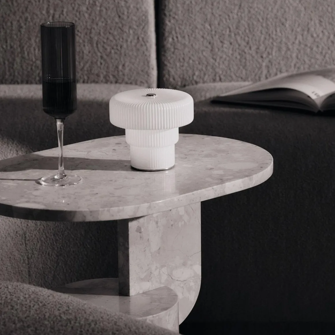 Ripple bærbar bordlampe