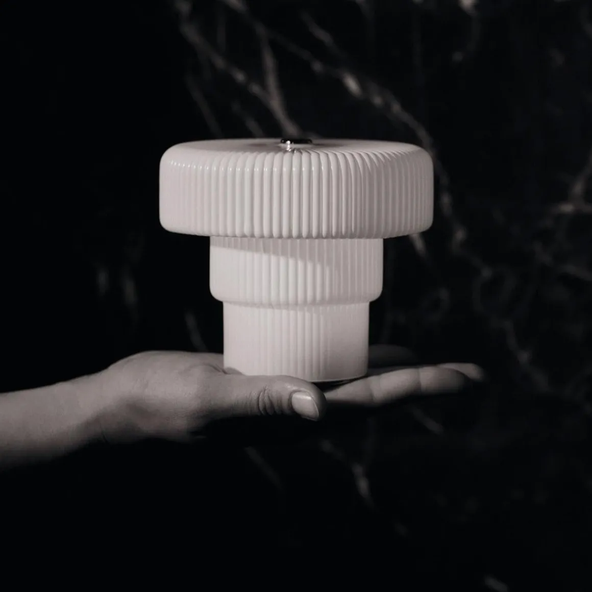 Ripple bærbar bordlampe