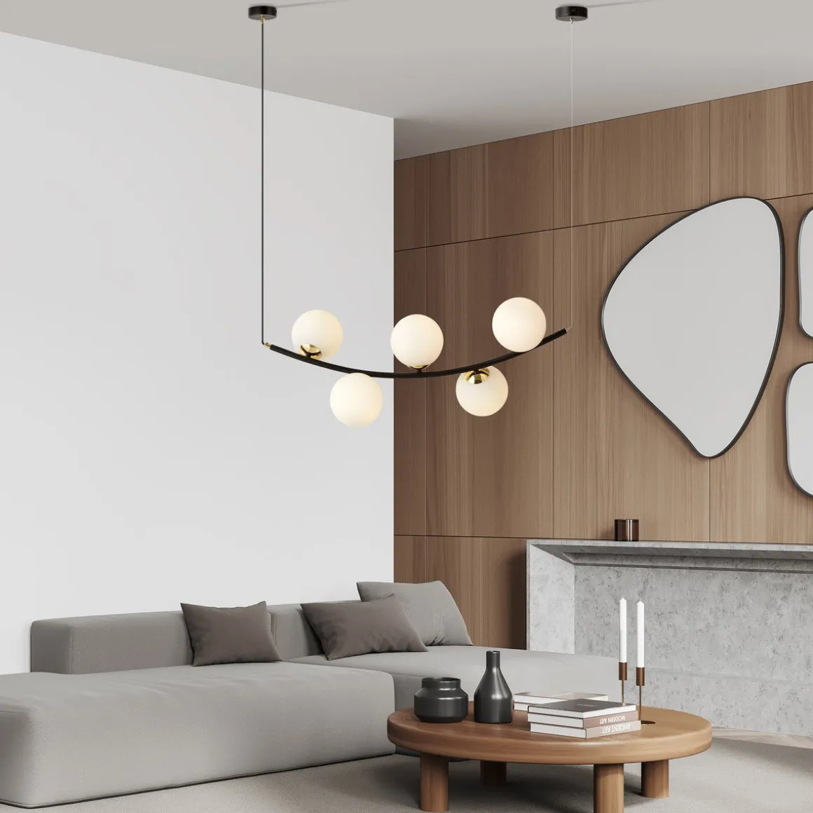 Ritz takpendel 5-lys