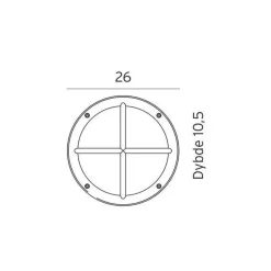 Rondane 537 taklampe