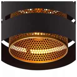 Rosas taklampe 26 cm