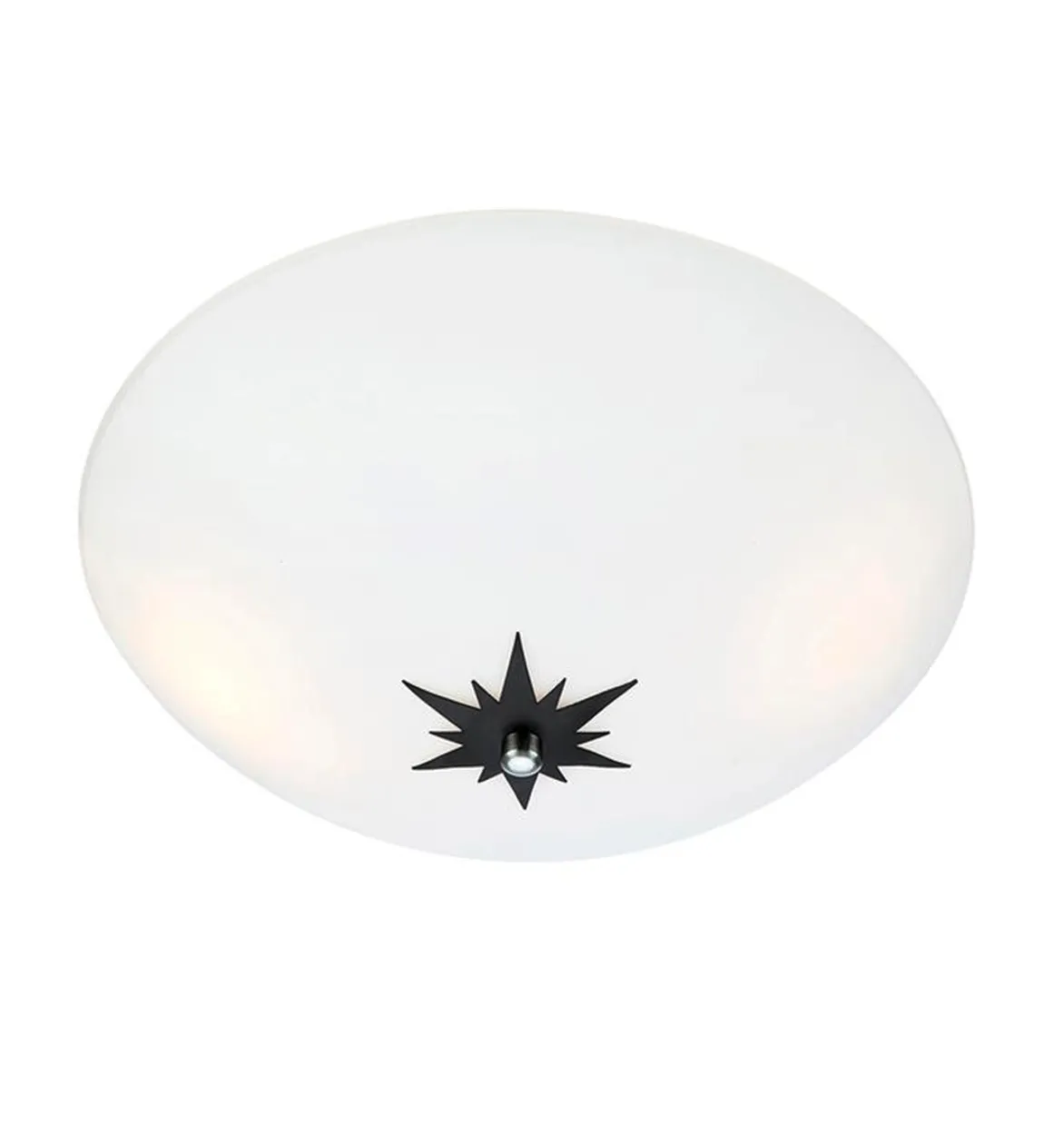 Rose plafond 35 cm hvit - Hvit