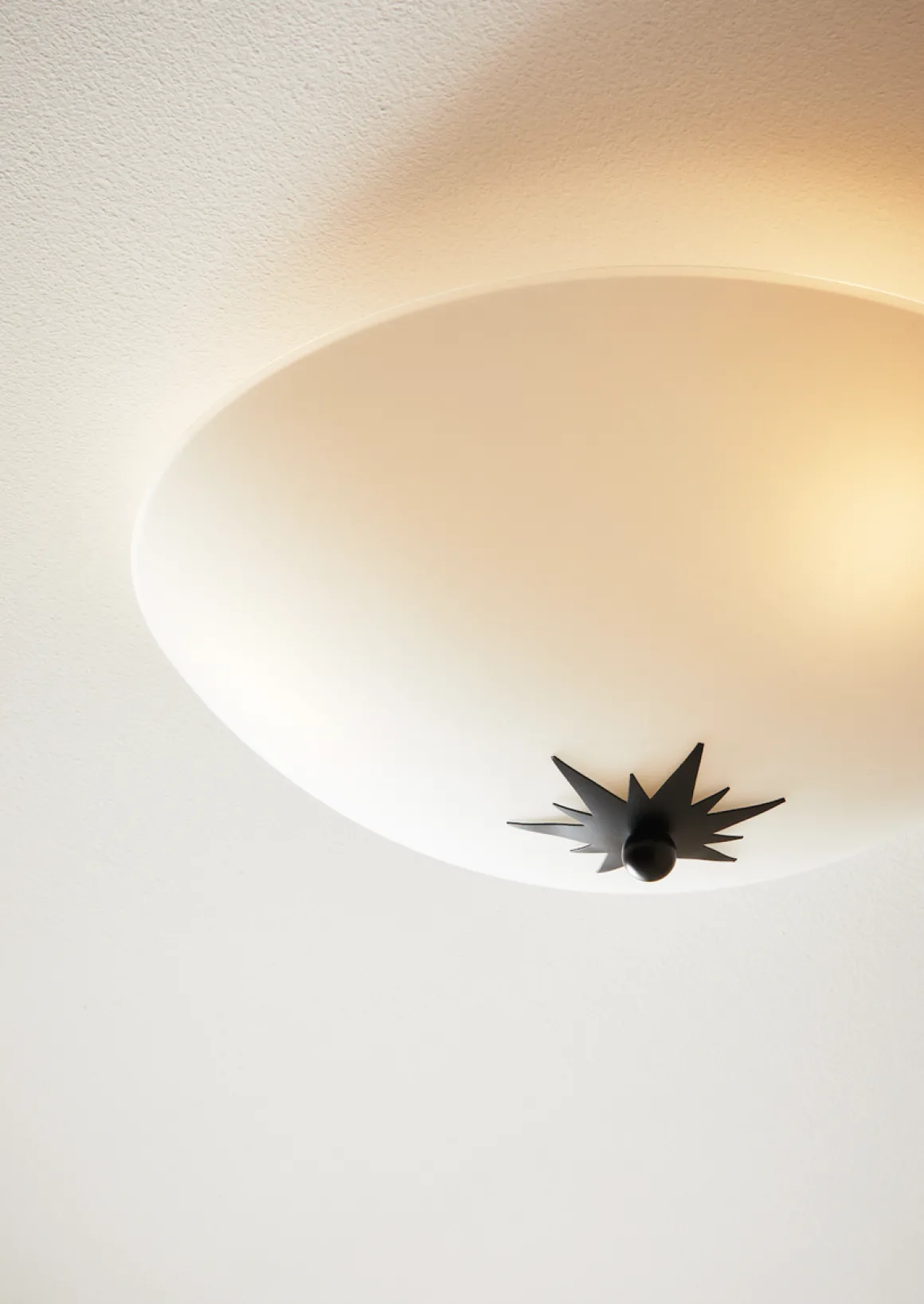 Rose plafond 35 cm hvit - Hvit