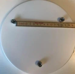 Roset 3 pendeloppheng - Hvit