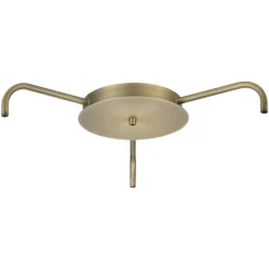 Roset til 4 lamper - Antikk messing