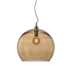 Rowan takpendel 39 cm Kastanjebrun/gull