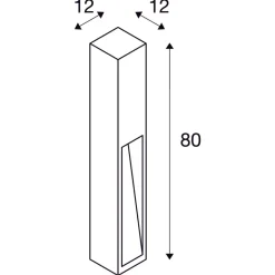 Rusty pullert 80 cm IP44