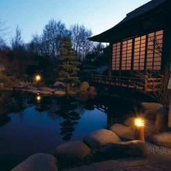 Rusty rund pullert 40 cm IP55