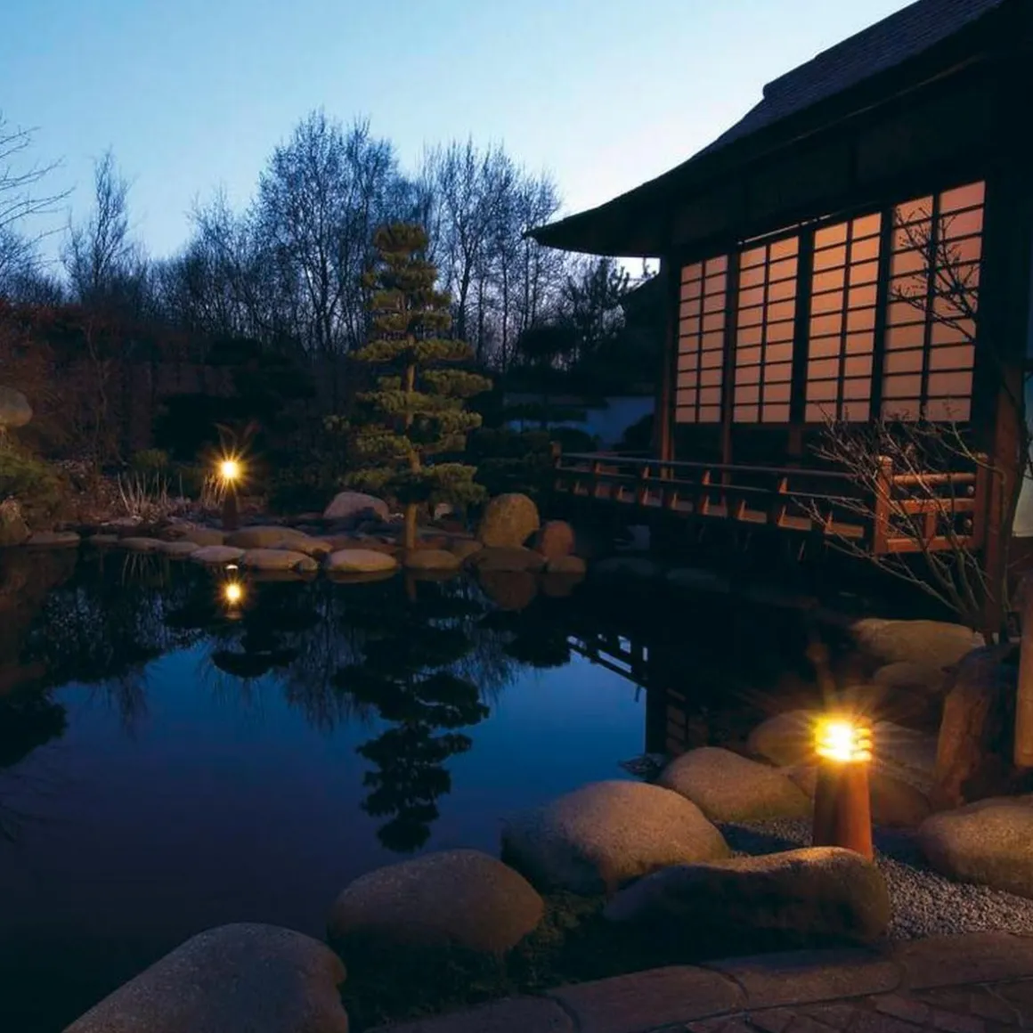 Rusty rund pullert 40 cm IP55