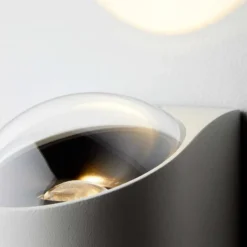 Saga vegglampe IP65 12W 3000K - Hvit