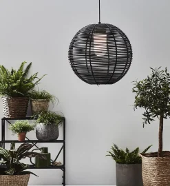 Sage takpendel utendørs IP44 - Svart - Svart