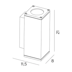 Sandvik 1731 2X3,9W LED GU10