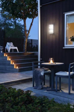 Sanremo dobbel vegglampe 8W LED - Klar