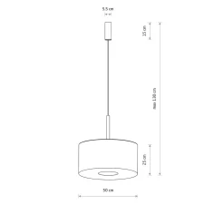 Santana takpendel 50 cm