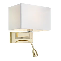 Savoy vegglampe - Messing - Messing