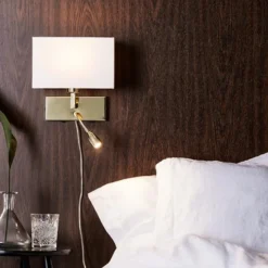 Savoy vegglampe - Messing - Messing