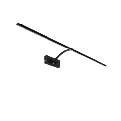 Sawa vegglampe 7W 3 steg dim - Svart