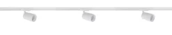 Secco spotskinne 3 spotter 1 meter - Pure white