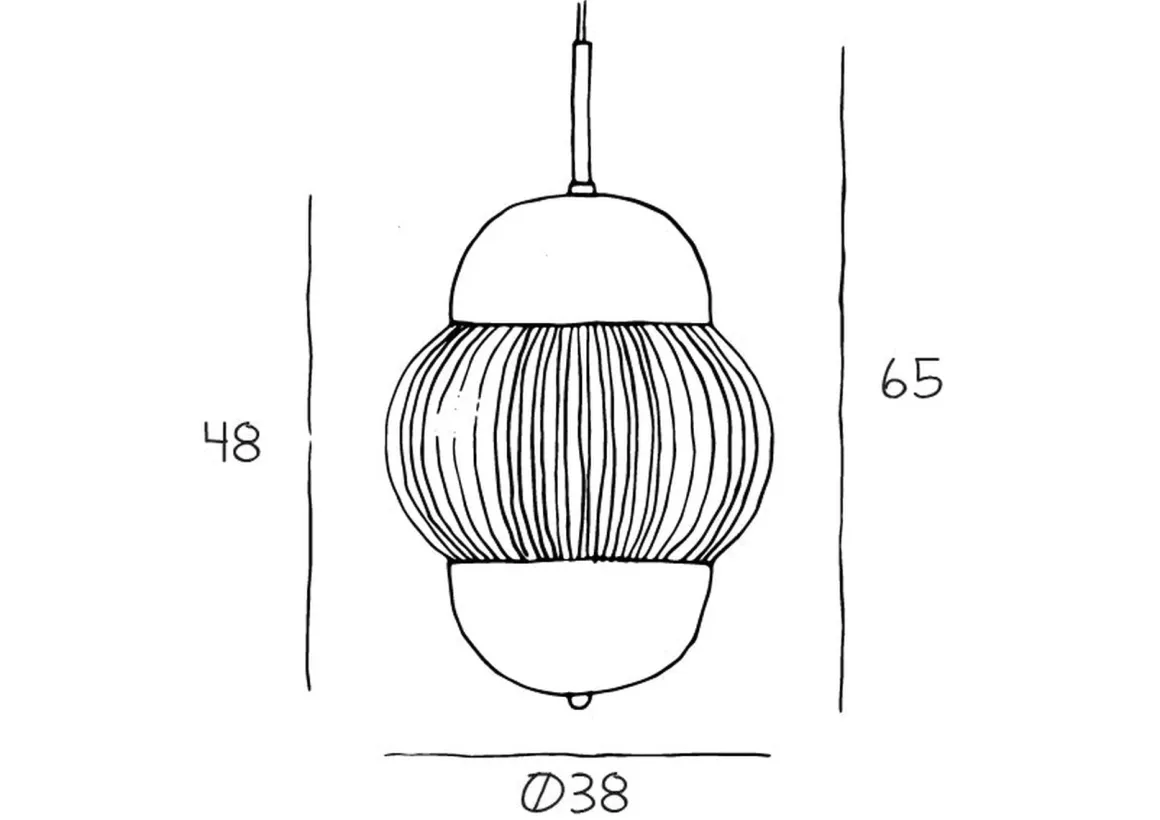 Shahin taklampe XL - Klar