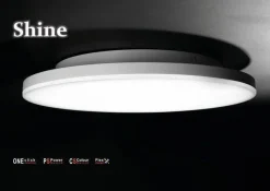 Shine 220 taklampe CS/PS 8/10/15W 2700/3000K Dimbar - Hvit