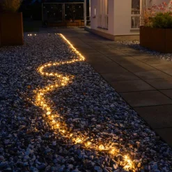 ShineLine 200 amber micro led slynge 20 meter IP44 - Utendørs