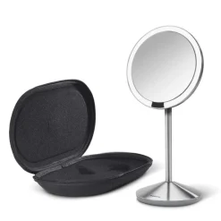 Simplehuman sminkespeil med lys, 12cm reisespeil