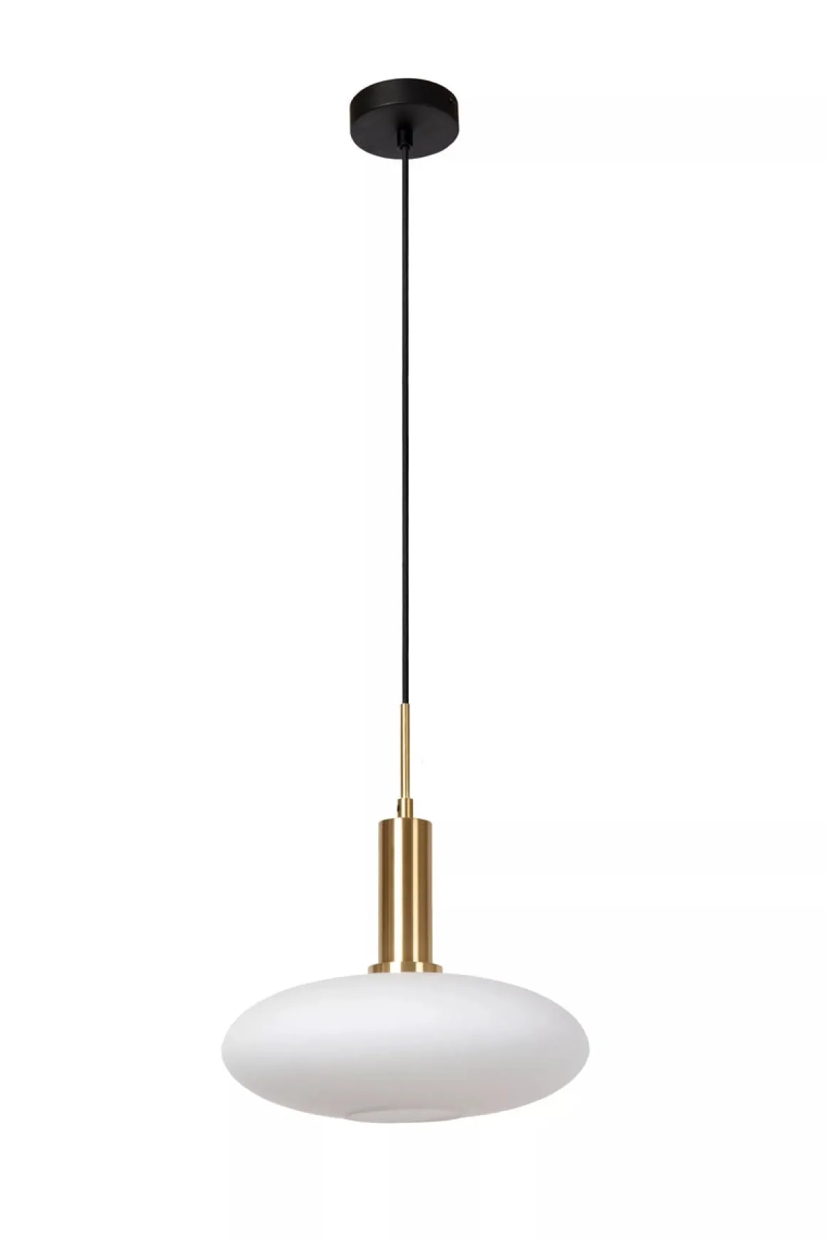 Singala takpendel 30 cm - Svart/Opal/Messingfarget