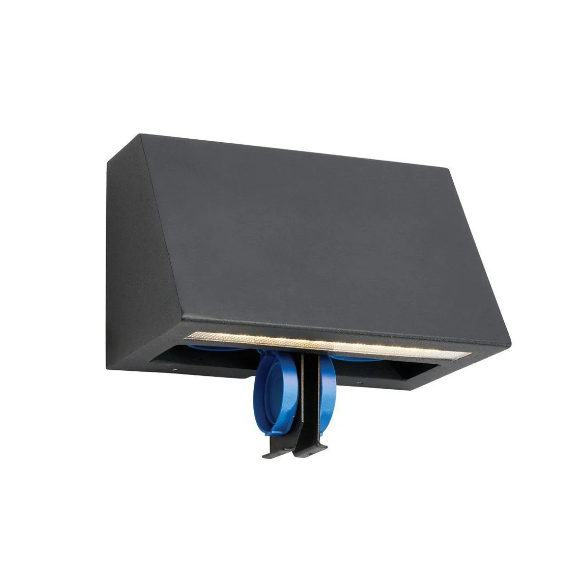 Ski 1390 veggarmatur m/stikkontakt