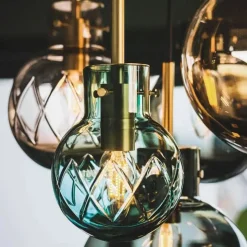 Skumring Krystallkuler 3 stk - Sort Baldakin