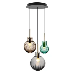 Skumring Krystallkuler 3 stk - Hvit Baldakin