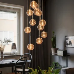 Skyfall takpendel - Amber