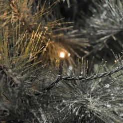 Slynge 19 meter - 120 minilys LED utendørs IP44 - Varmhvit (Amber)