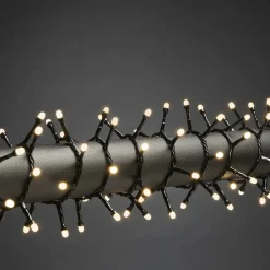 Slynge Cluster 1000 LED 27meter IP44 Frostet - Varmhvit