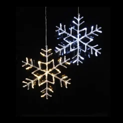 Snowflake / Snøfnugg - Kald hvit ute og innendørs