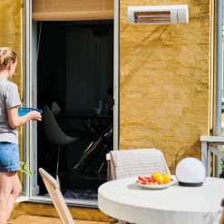 Solamagic Eco+ Pro terrassevarmer 2000W ARC m/Fjernkontroll - Hvit