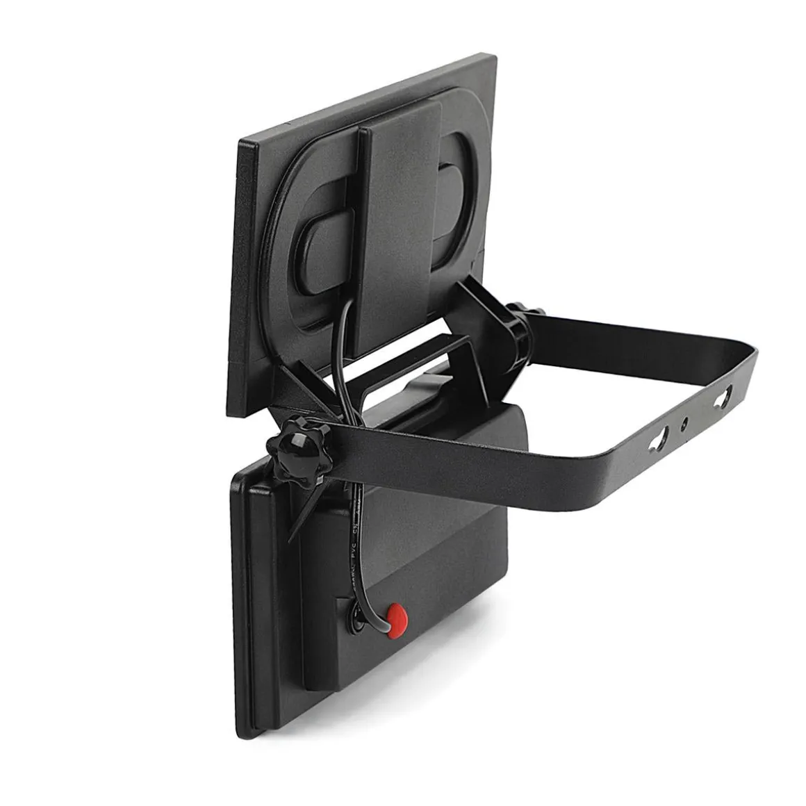 Solar portabel vegglampe 10W 3000 Kelvin IP65 utendørs med solcelle og sensor