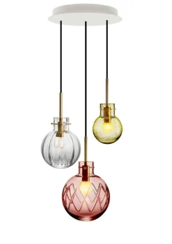 Sommereng Krystallkuler 3 stk - Hvit Baldakin