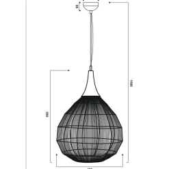 Soraya takpendel Ø42
