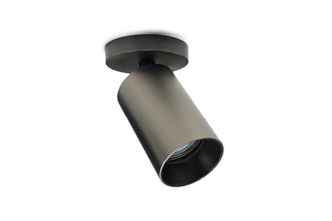 Spoton Circle takspot 1 lys GU10 - Titanium